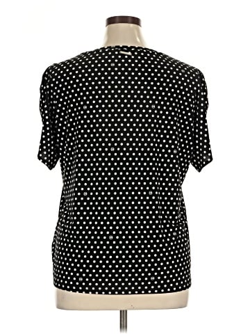 MICHAEL Michael Kors Short Sleeve Blouse (view 2)