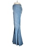 Free People Color Block Blue Jeans Size 28 waist - photo 5