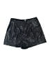 Dance & Marvel Metallic Black Shorts Size M - photo 1