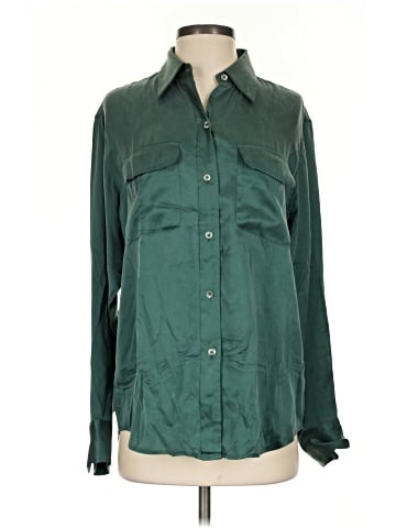 Equipment Long Sleeve Button-Down Shirt (view 1)