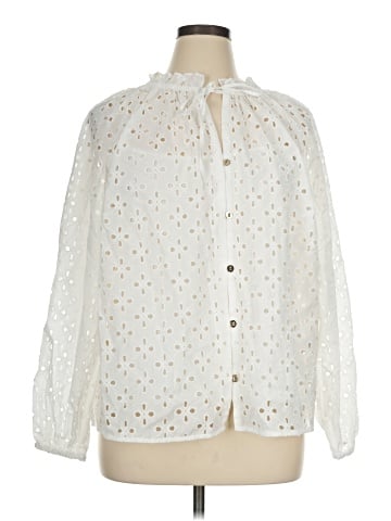 Nine West Long Sleeve Blouse (view 1)