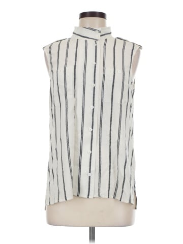 Equipment Sleeveless Button-Down Shirt (view 1)