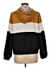 Ambiance 100% Polyester Color Block Gold Windbreaker Size M - photo 2