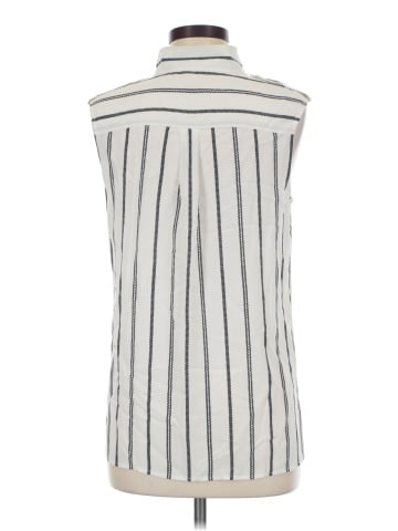 Equipment Sleeveless Button-Down Shirt (view 2)