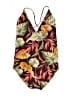 Mikoh Tropical Brown One Piece Swimsuit Size XL - photo 1
