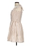 Zaful Stripes Tan Casual Dress Size 8 - photo 5