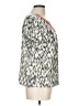 Ruby Rd. Gray Short Sleeve Blouse Size L - photo 4
