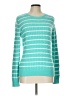 Brooks Brothers 100% Cotton Stripes Teal Pullover Sweater Size L - photo 1