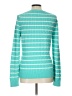 Brooks Brothers 100% Cotton Stripes Teal Pullover Sweater Size L - photo 2