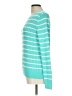 Brooks Brothers 100% Cotton Stripes Teal Pullover Sweater Size L - photo 5