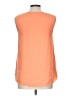 Dunnes 100% Polyester Orange Sleeveless Blouse Size 12 - photo 2