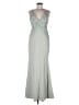 Lulus Silver Cocktail Dress Size L - photo 1