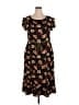 Perceptions Black Casual Dress Size XL - photo 1