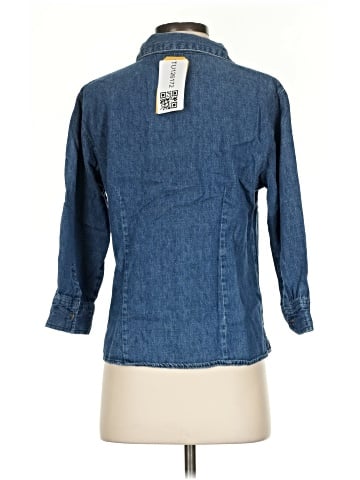 Faded Glory 3/4 Sleeve Button-Down Shirt (view 2)