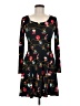 Unbranded Print Black Casual Dress Size M - photo 1