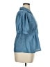 Shein 100% Polyester Blue 3/4 Sleeve Blouse Size XL - photo 4