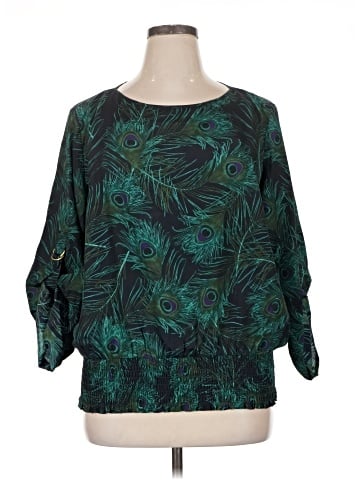 MICHAEL Michael Kors 3/4 Sleeve Blouse (view 1)