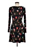 Unbranded Print Black Casual Dress Size M - photo 2