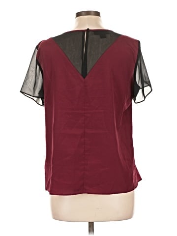Attention Short Sleeve Blouse (view 2)