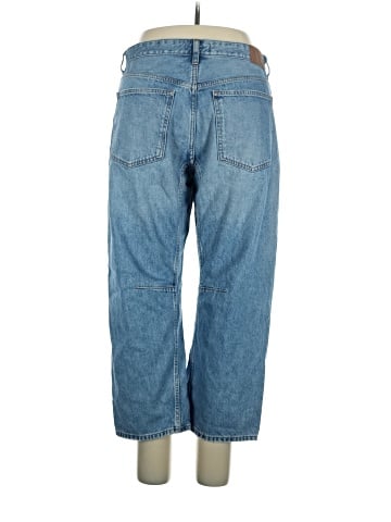 Madewell The Curvy Darted Barrel-Leg Jean in Dobbins Wash (view 2)