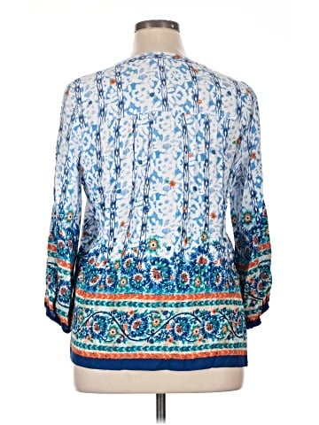 Figueroa & Flower 3/4 Sleeve Blouse (view 2)