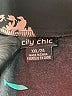City Chic 100% Polyester Black 3/4 Sleeve Blouse Size 24 Plus (XXL) - photo 7