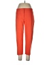Apt. 9 Color Block Orange Casual Pants Size 10 - photo 1