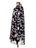 Nine West 100% Polyester Print Blue Casual Dress Size L - photo 5