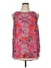 CAbi 100% Polyester Pink Sleeveless Blouse Size XL - photo 1
