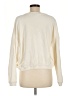 Assorted Brands 100% Cotton Solid Ivory Pullover Sweater Size M - photo 2