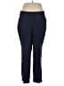 Rafaella Solid Blue Dress Pants Size 16W - photo 1