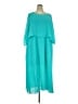 Catherines 100% Polyester Teal Casual Dress Size 3X - photo 1