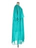 Catherines 100% Polyester Teal Casual Dress Size 3X - photo 4