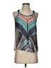 Rewind 100% Polyester Teal Tank Top Size XS - photo 1