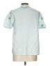 Unbranded 100% Polyester Teal Short Sleeve Blouse Size L - photo 2