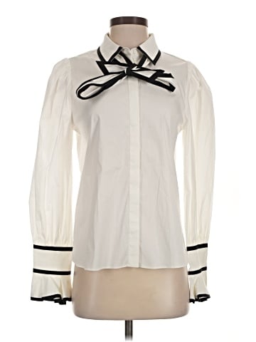 Alice + Olivia Long Sleeve Blouse (view 1)