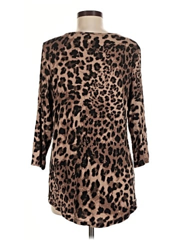 JM Collection 3/4 Sleeve Top (view 2)