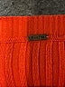 Poof! Color Block Orange Pullover Sweater Size S - photo 7