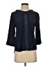 Free People Blue 3/4 Sleeve Blouse Size S - photo 1
