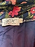 Anna Kay 100% Polyester Floral Black Blazer Size L - photo 6