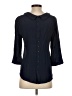 Free People Blue 3/4 Sleeve Blouse Size S - photo 2