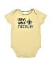 Team Apparel Yellow Short Sleeve Onesie Size 3-6 mo - photo 1