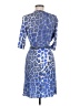 Blumarine Animal Print Blue Cocktail Dress Size XL (estimated) - photo 2