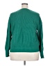 Liz Claiborne Solid Green Pullover Sweater Size 2X - photo 2