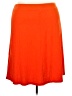 Unbranded Solid Orange Casual Skirt Size 5XL - photo 2