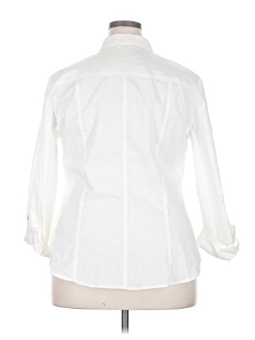 7th Avenue Design Studio New York & Company 3/4 Sleeve Button-Down Shirt (view 2)