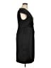 J.Crew 100% Polyester Solid Black Cocktail Dress Size 14 - photo 4