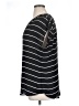 Roz & Ali 100% Polyester Stripes Black Short Sleeve Blouse Size XL - photo 5