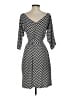 Leota Chevron-herringbone Black Casual Dress Size S - photo 2