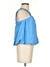 Oddi 100% Polyester Blue Sleeveless Blouse Size S - photo 4